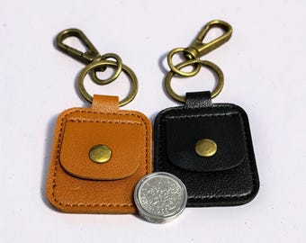 60th Birthday 1966 Lucky Sixpence Coin Keepsake Keyring/Bag Charm