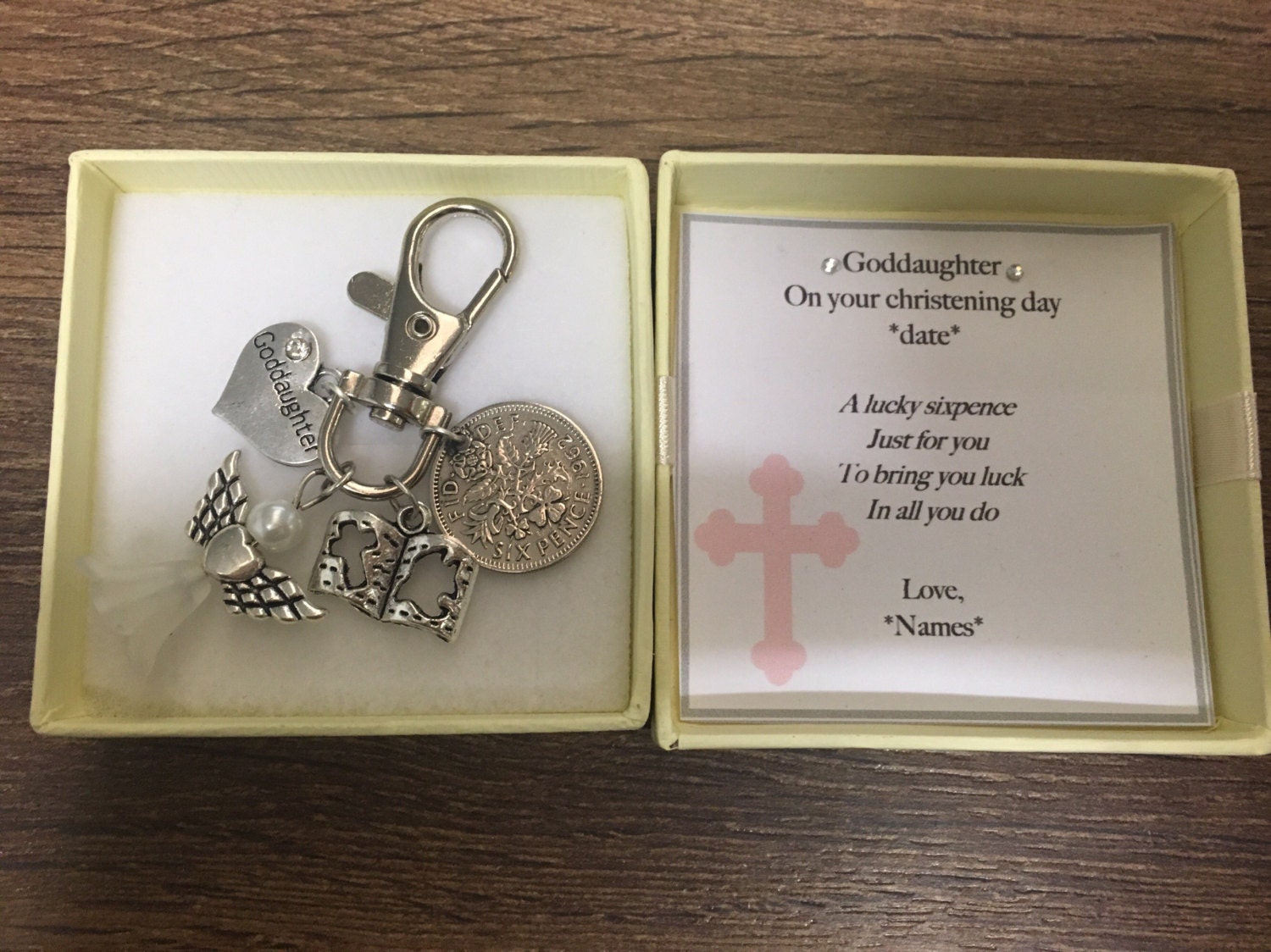 Gifts For Goddaughter / D24 Personalised Godchild Goddaughter Son from Godparent ... - This baptism gift for a godson or goddaughter can be placed in their room for them to cherish baby blocks are timeless baptism gifts for girls and boys alike.