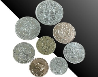 Coin Birthday Year set - Polished - 1943 -Perfect Birthday Anniversary Wedding Keepsake