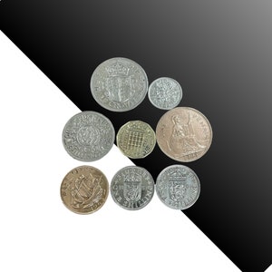 Coin Birthday Year set - Polished - 1963 -Perfect Birthday Anniversary Wedding Keepsake