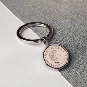 Llavero de lujo de veinte peniques (fecha de elección: 1982-2014)