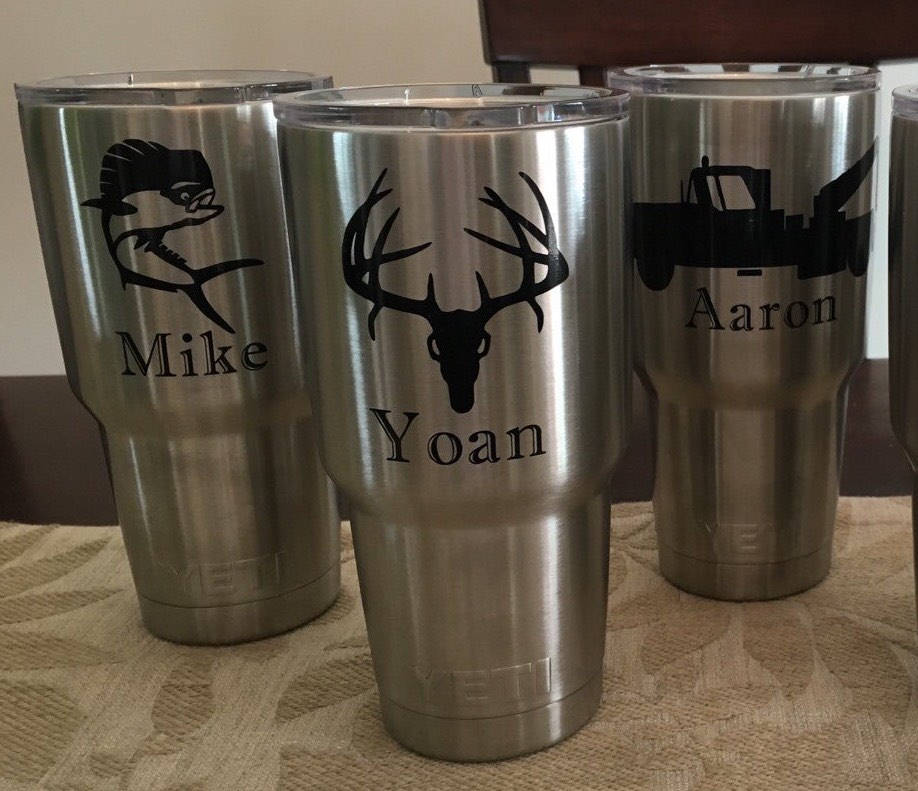 Vinyl Yeti Decal Etsy