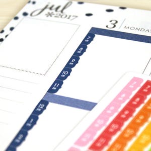 Matte Planner Stickers Perfect for your Erin Condren Life Planner WKH0100 Siren HORIZONTAL Weekly Kit 130