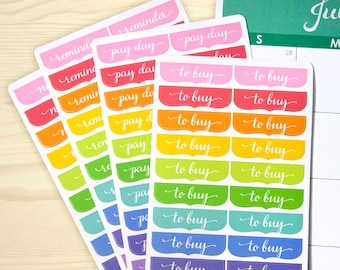 24 Custom or Blank Planner Headers, fits Erin Condren 7x9 vertical coiled, custom text or colors, ECLP 2025-2026 colors - Hexagon, Bouquet