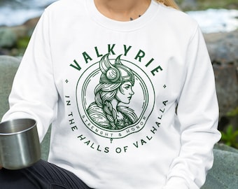 Valkyrie Sweatshirt, Norse Mythology, Valhalla Shirt
