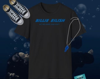 T-shirt Billie Eilish, 2024 Hit Me Hard And Soft Billie T-shirt, chemise Billie Eilish Merch