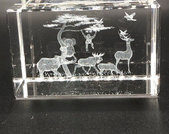 3d Glass Block Etsy