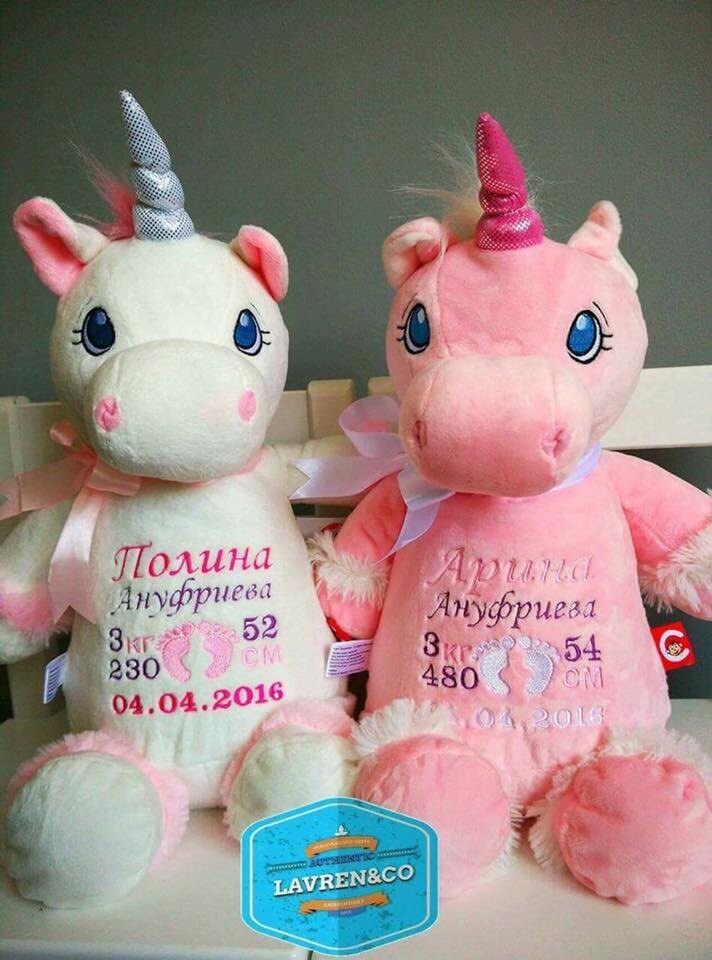 Personalized Stuffed Animal Baby Gift Stuffed Plush Etsy