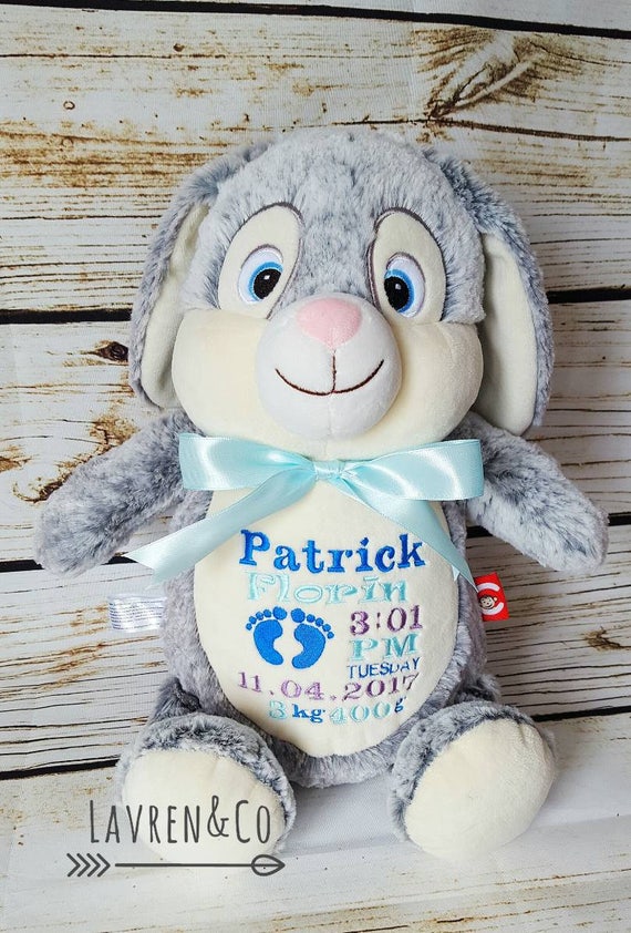 personalised rabbit toy