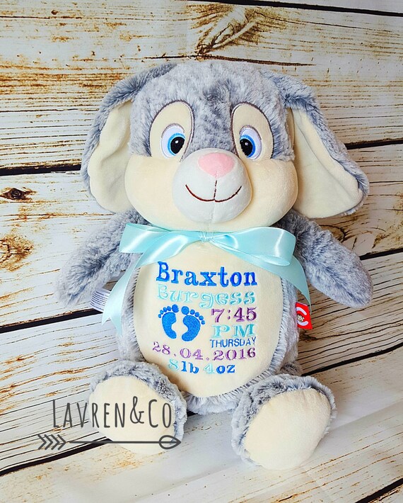 personalised rabbit toy