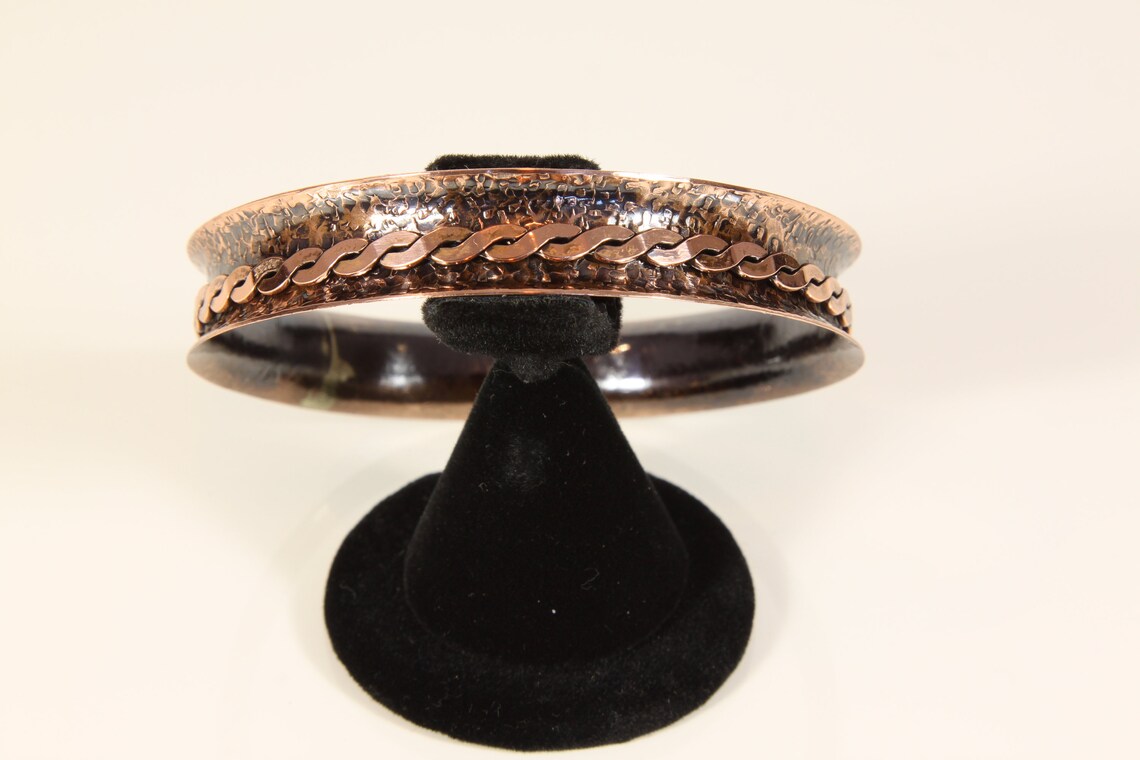 Copper Spinner Bracelet Spinner Bracelet Spinner Bangle Etsy