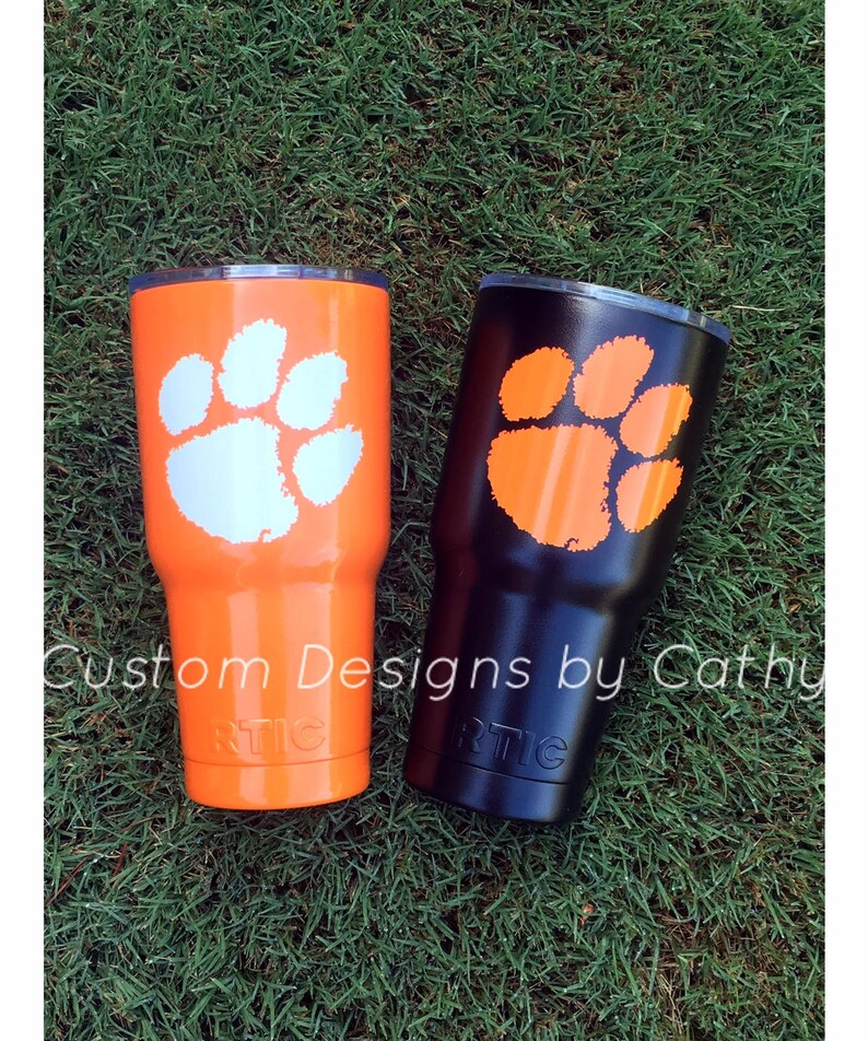 clemson yeti tumbler