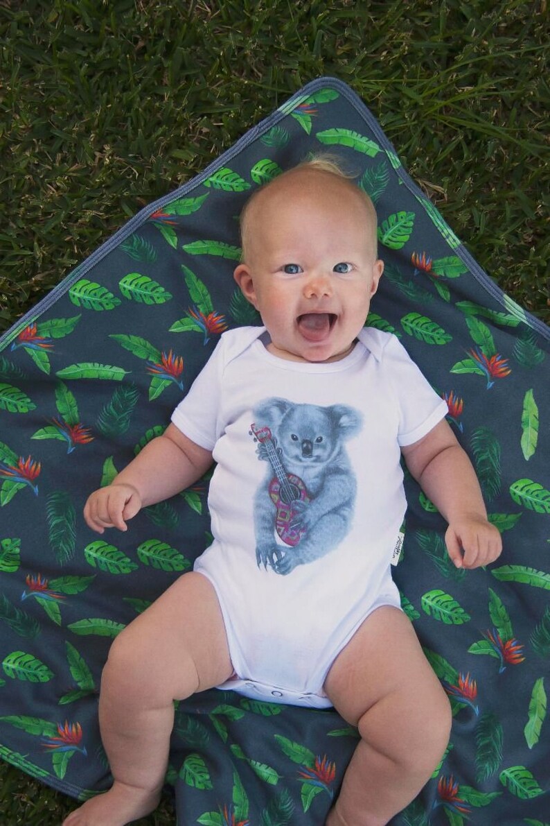 Organic Australian Baby Clothes Onesies Ukulele Onesie Etsy