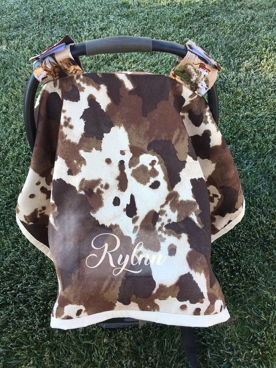 Cowhide Car seat Canopy