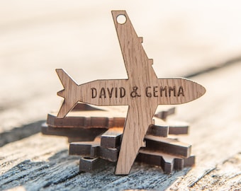 Destination wedding tags - Plane Travel Globe Suitcase - Destination Favors  - Favours - Aeroplanes - wedding Decor - Decorations, 38TD