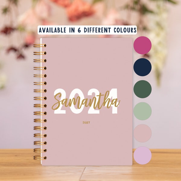 Personalised 2024 Diary Etsy UK