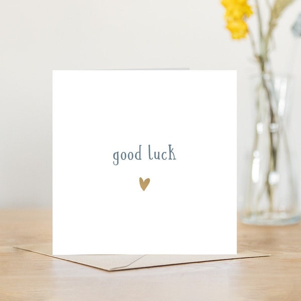 Good luck congratulations card | you got this card good luck card new job new job gift congratulations welcome promotion card best of luck
