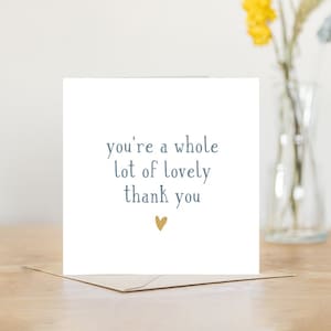 Thank you card personalised card | best friend card | friend thank you appreciation card | greeting card for friend | bestie thank you cards