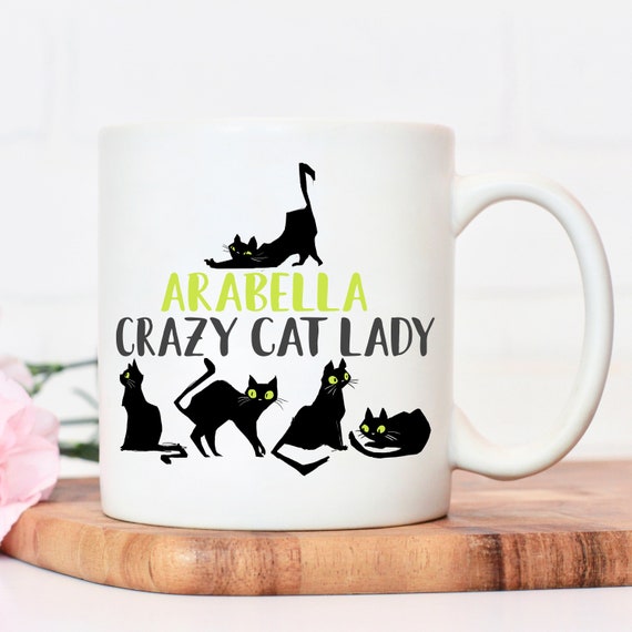 Crazy cat lady mug crazy cat lady cat 