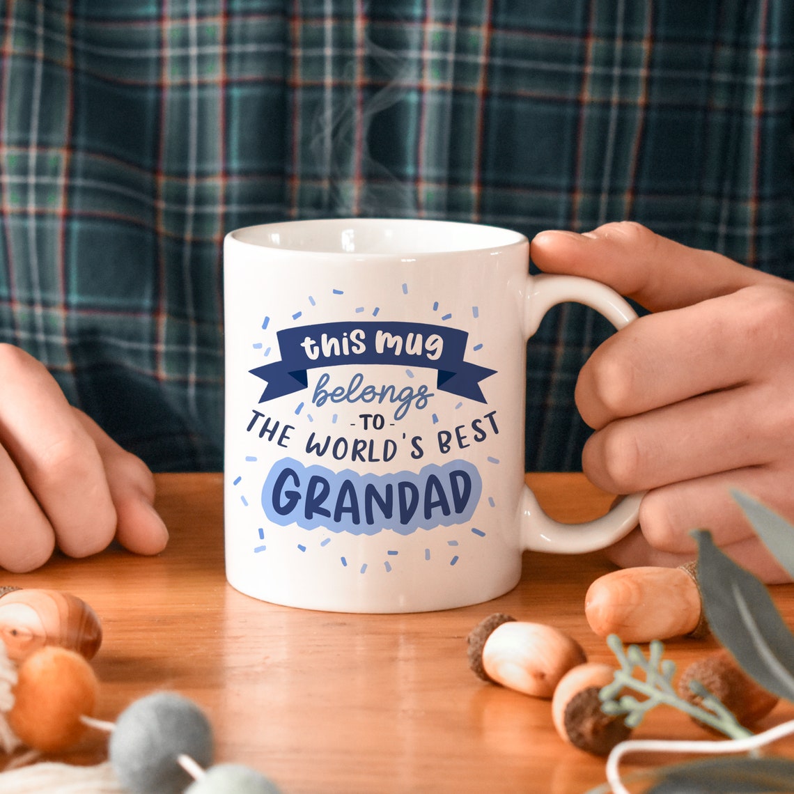 World's Best Grandad Mug I Love You Gift Grandpa Mug Etsy UK