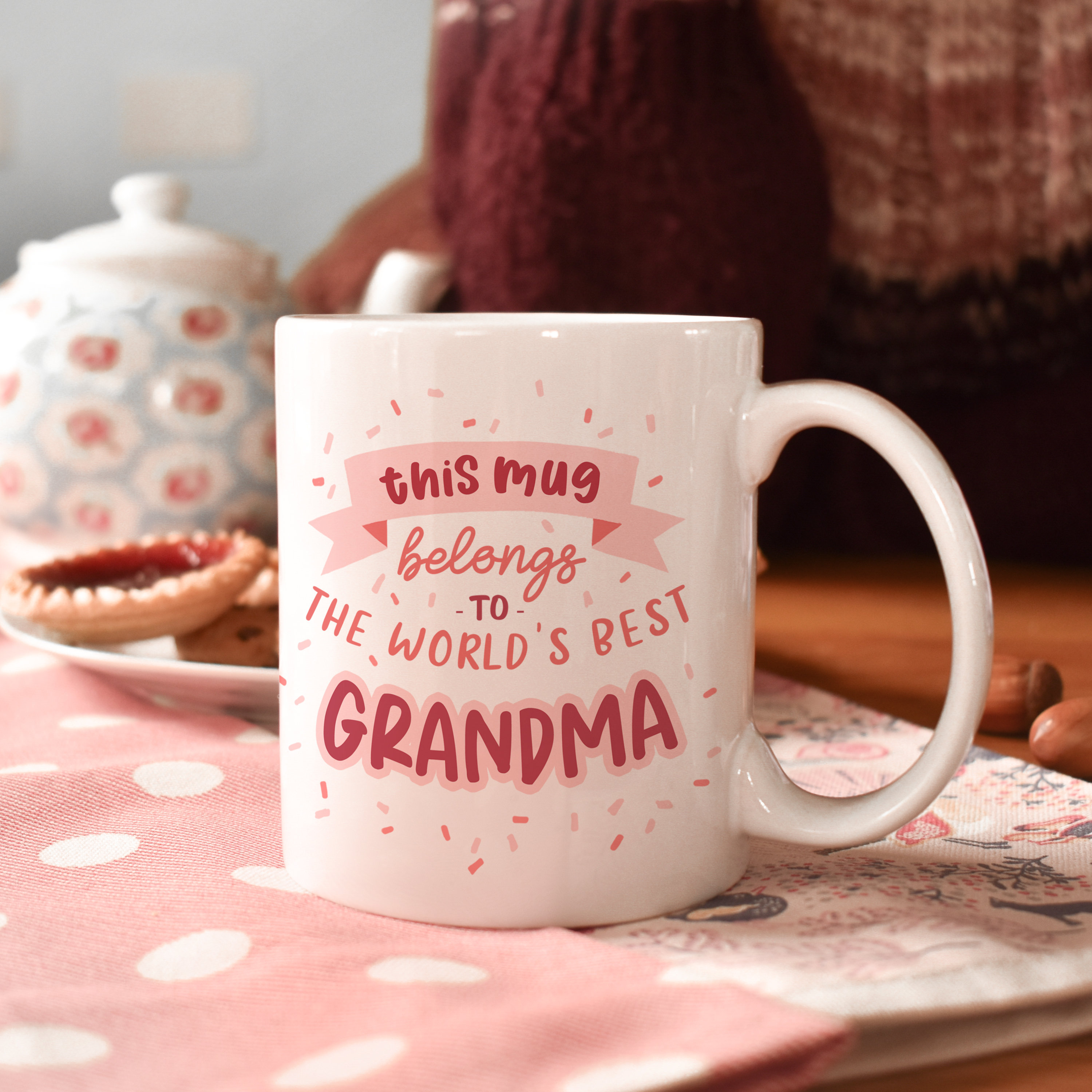 World's Best Grandma Mug Granny Gift Nanny Present Etsy