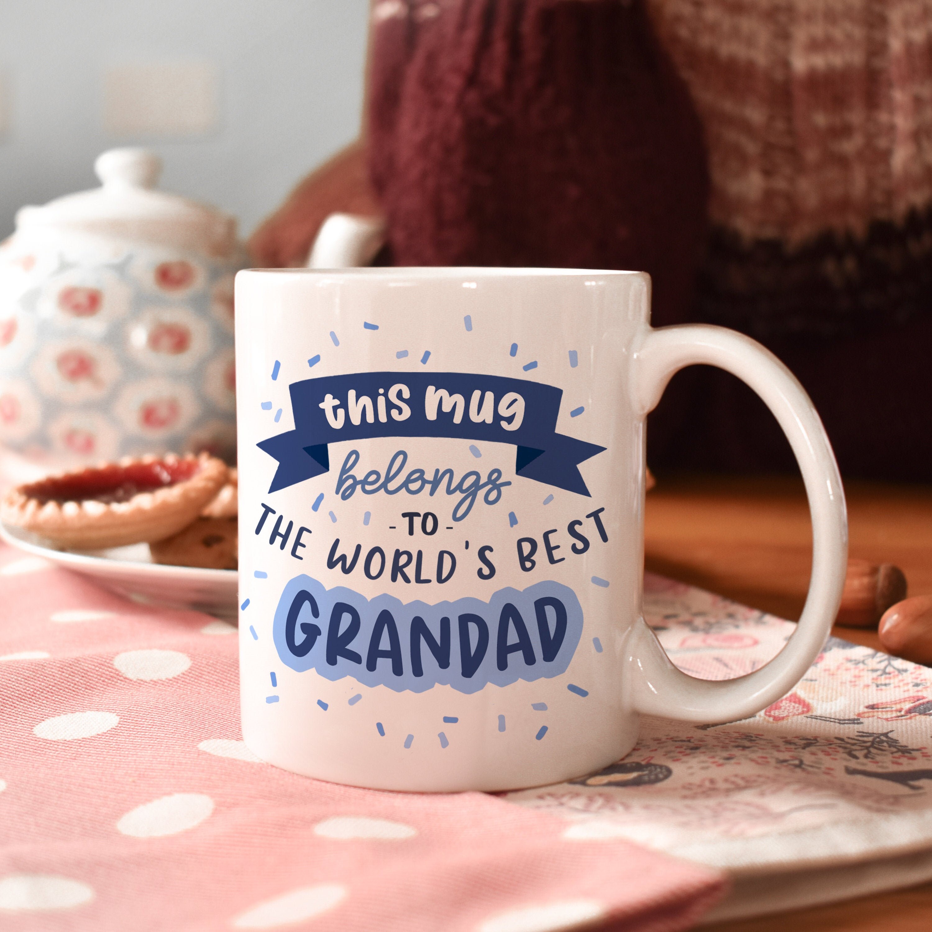 World's Best Grandad Mug I Love You Gift Grandpa Mug Etsy UK