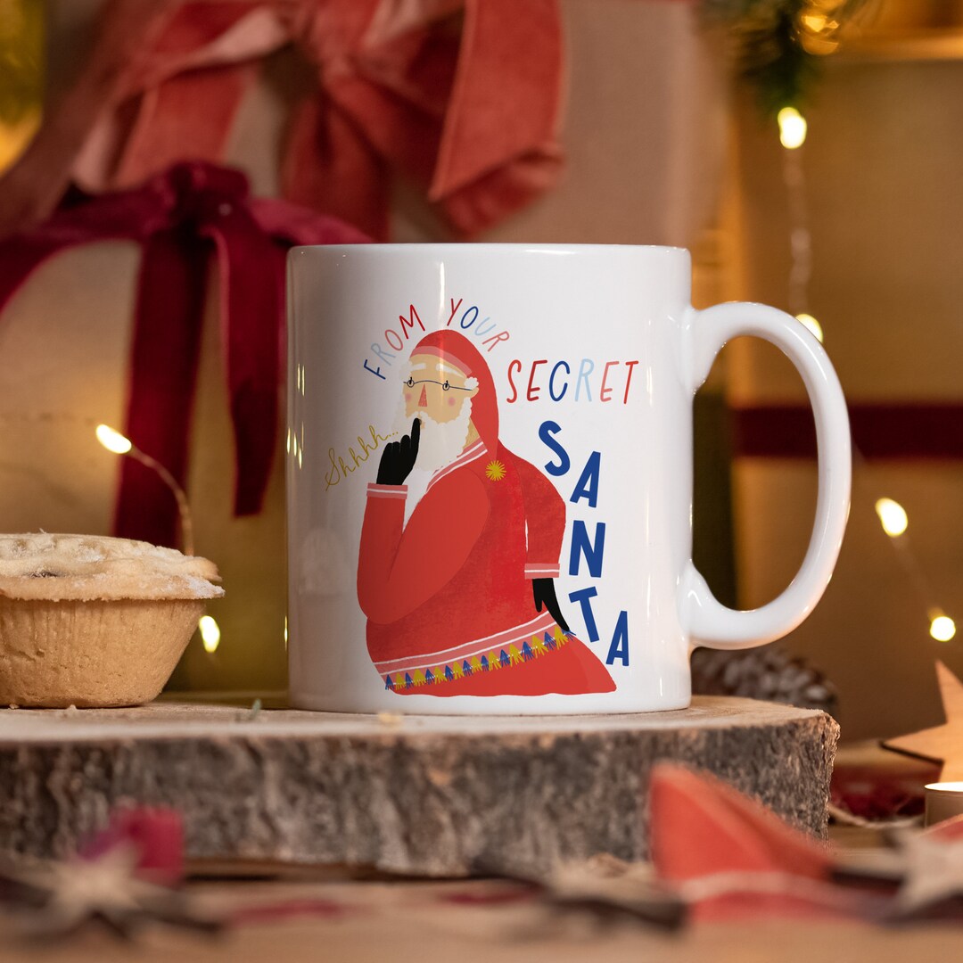 Secret Santa Mug | Christmas Mug for Secret Santa Gift | Funny or Rude ...