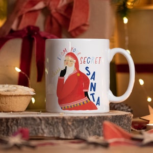 Ton Père Noel secret te croit une tasse à con Drôle secret Santa tasse  Cadeau pour Noel/cadeau de bureau/cadeau pour son drôle de cadeau de Noel  grossier -  France