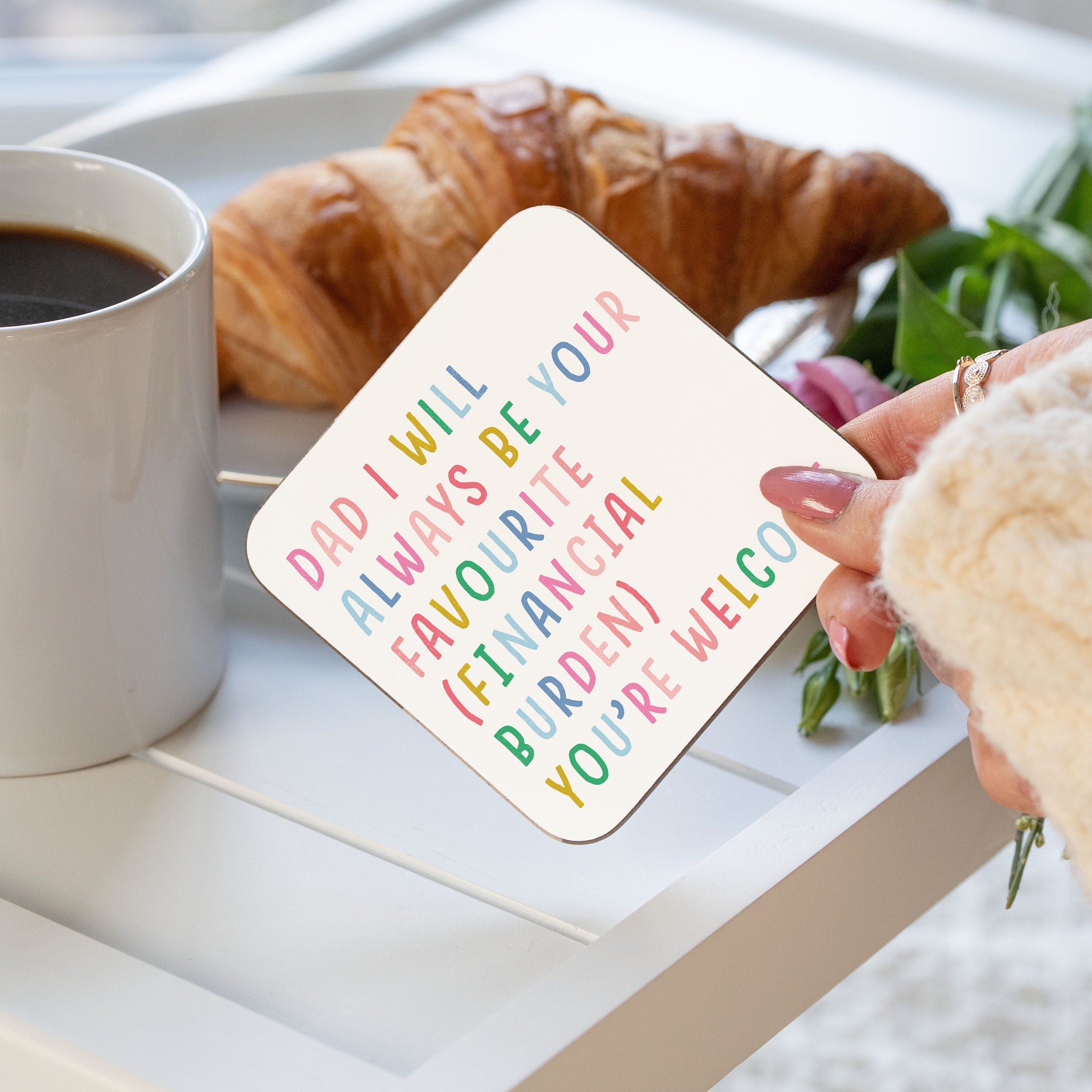 Happy fathers day from your best sale favourite financial burden mug