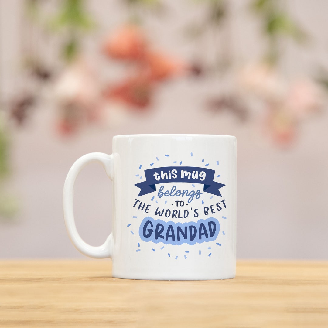 World's Best Grandad Mug, I Love You Gift, Grandpa Mug, Gifts for