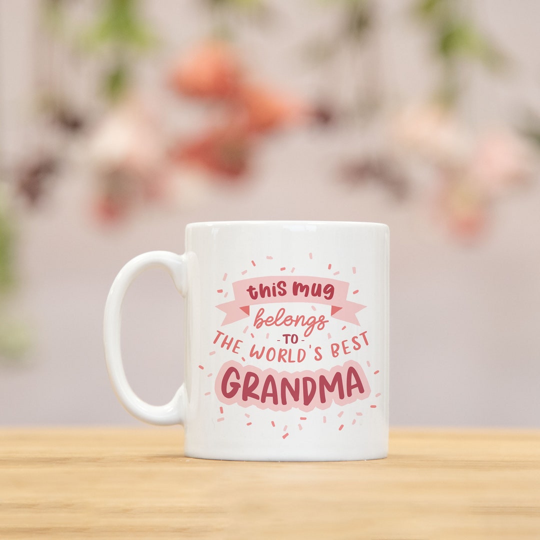 World's Best Grandma Mug Granny Gift Nanny Present Ideas Birthday Gift
