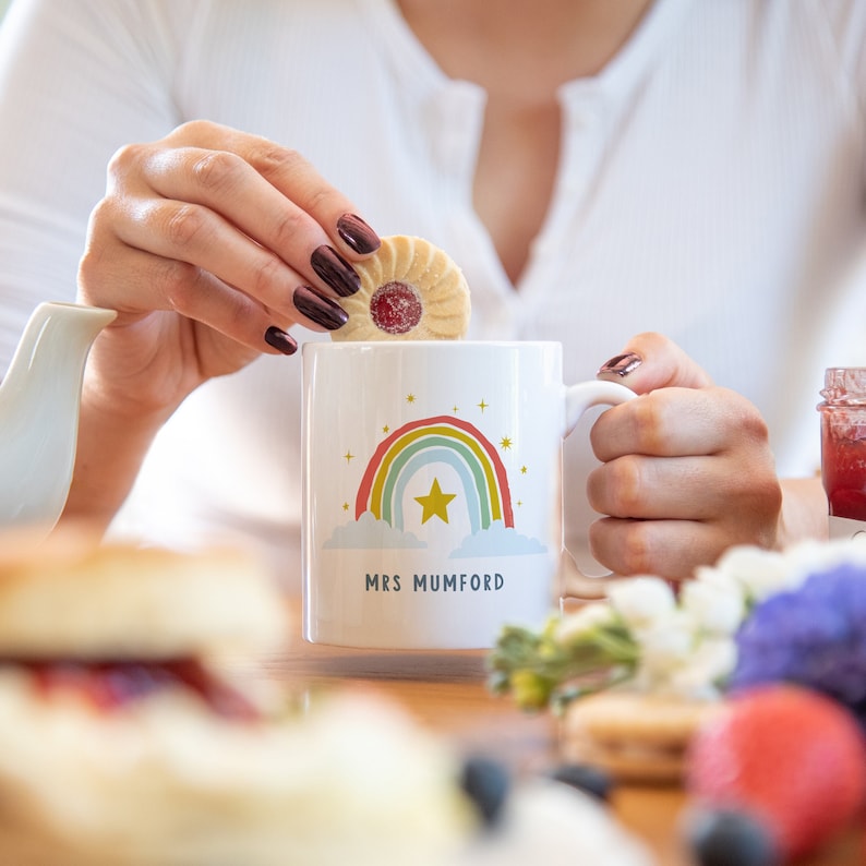 Personalised teacher mug teacher gift teacher appreciation gift for teacher teacher coffee mug teacher gifts mug for teacher christmas image 1