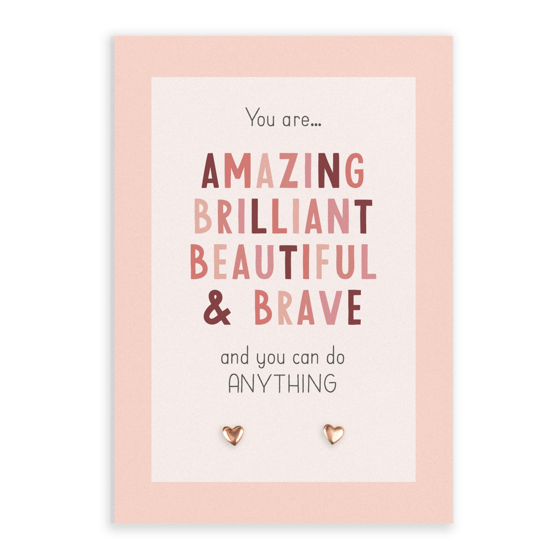 Inspirational Gifts Gift for Her Motivational Gifts Earring Etsy UK