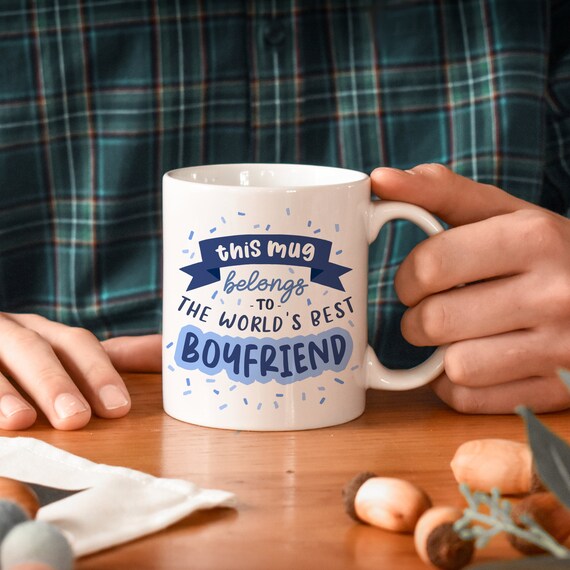 World's Best Boyfriend Mug I Love You Gift Boyfriend - Etsy Sweden