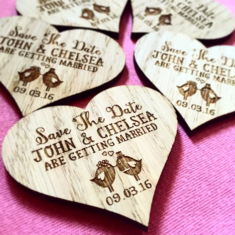 unique save the date rustic 1STD wooden save the date save the date save the dates Magnet save the date heart,save our date