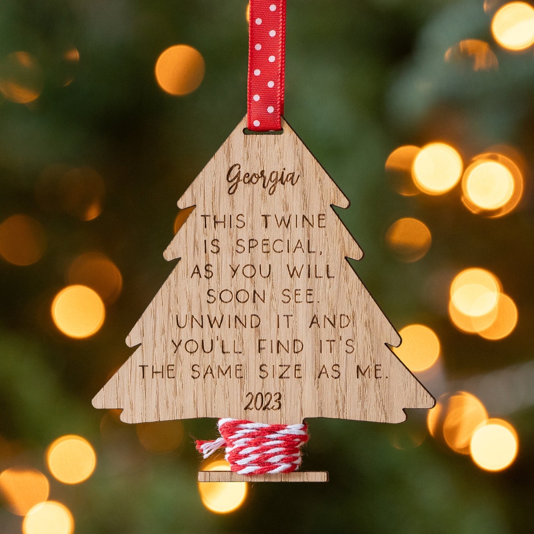 Measure Me Ornament Measuring Ornament Christmas Decoration Tape