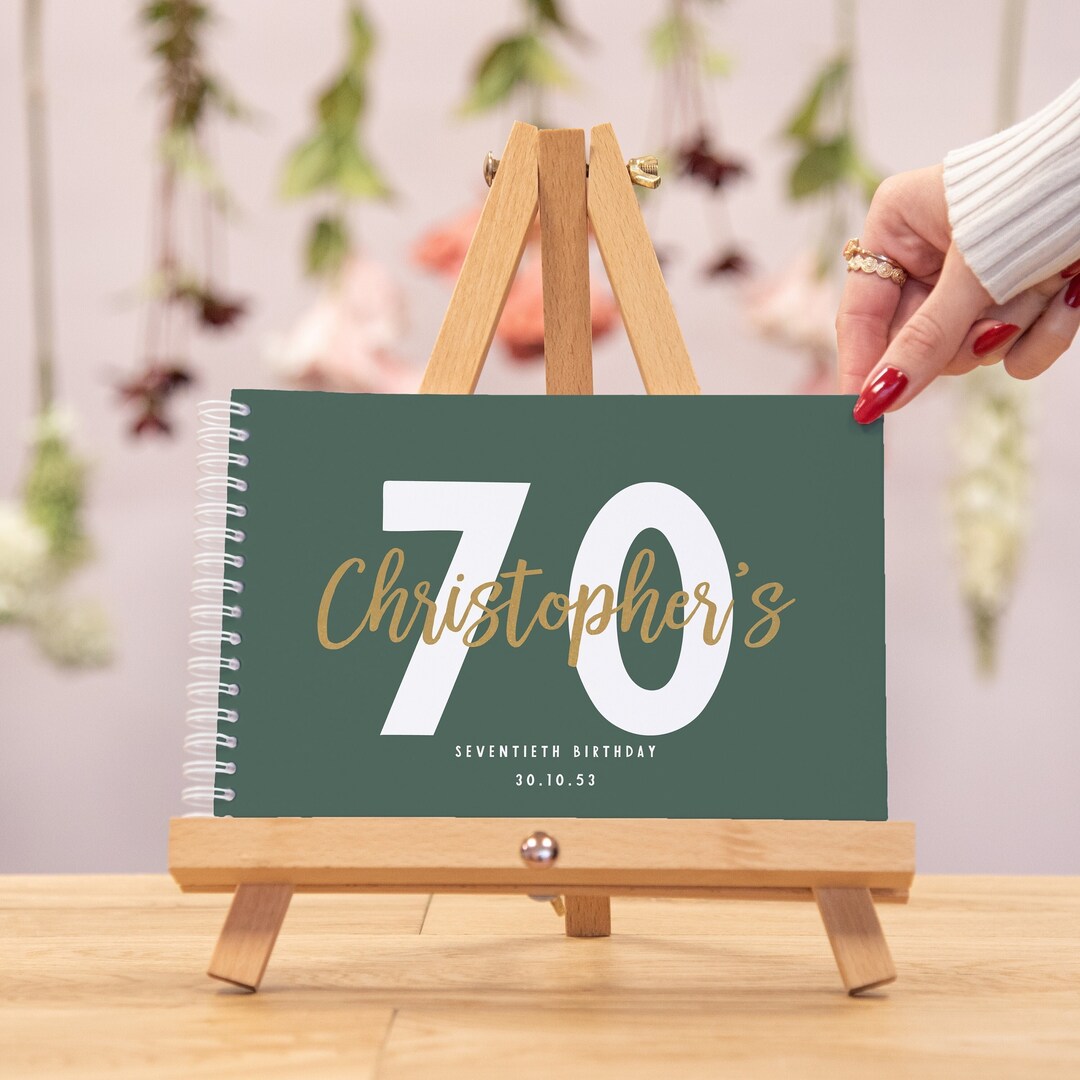 Personalised Birthday Guestbook Birthday Guest Book 30th Etsy — free download
