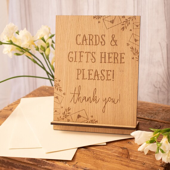 Wedding cards sign wedding sign wedding card sign cards and Etsy