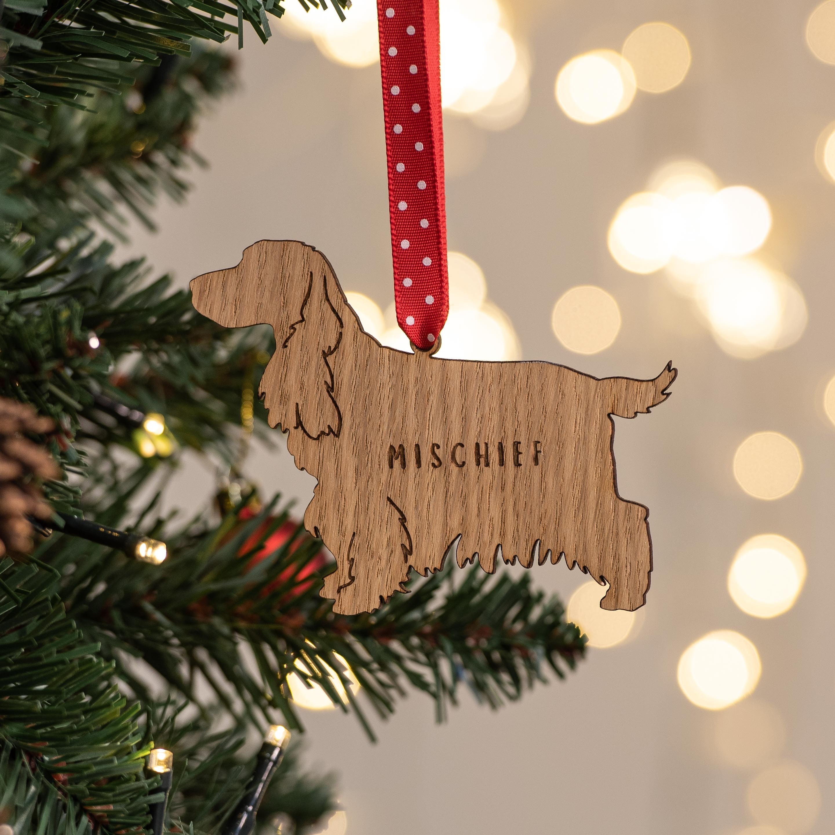 cocker spaniel presents