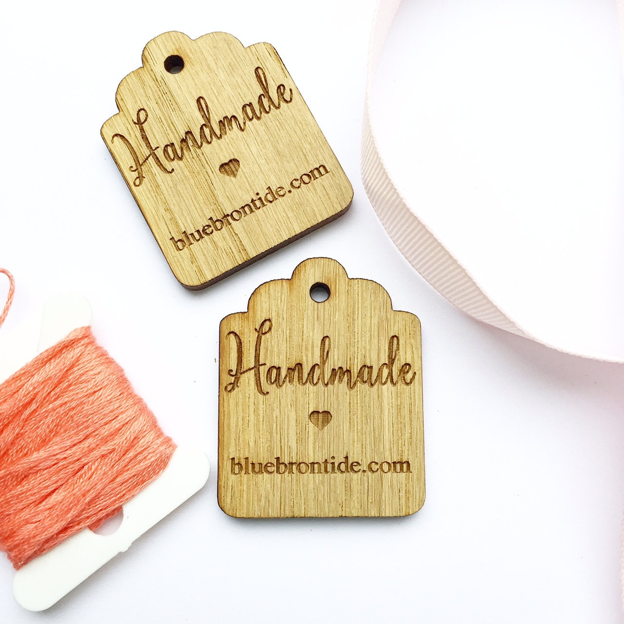 Handmade craft tags craft labels Wooden Tags Wooden Labels Etsy
