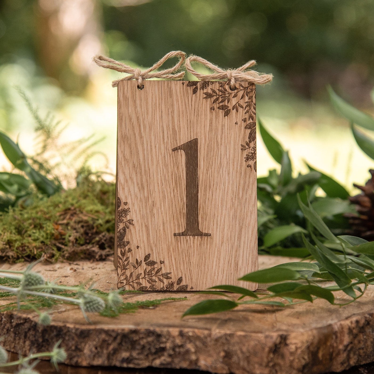 Wooden Table Numbers Wedding Table Number Table Number Etsy