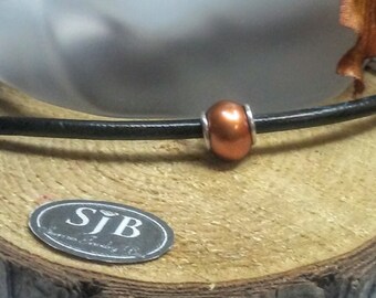Pearls, Brown Pearl Charms, Brown Pearl Bead Charms, Sterling Silver Chocolate Brown Pearl Bead Charm fits Chamilia Novo & Pandora Jewelry