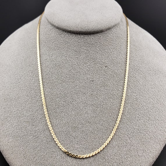 14k Chains, Vintage 14k Yellow Gold Chains, Vinta… - image 2