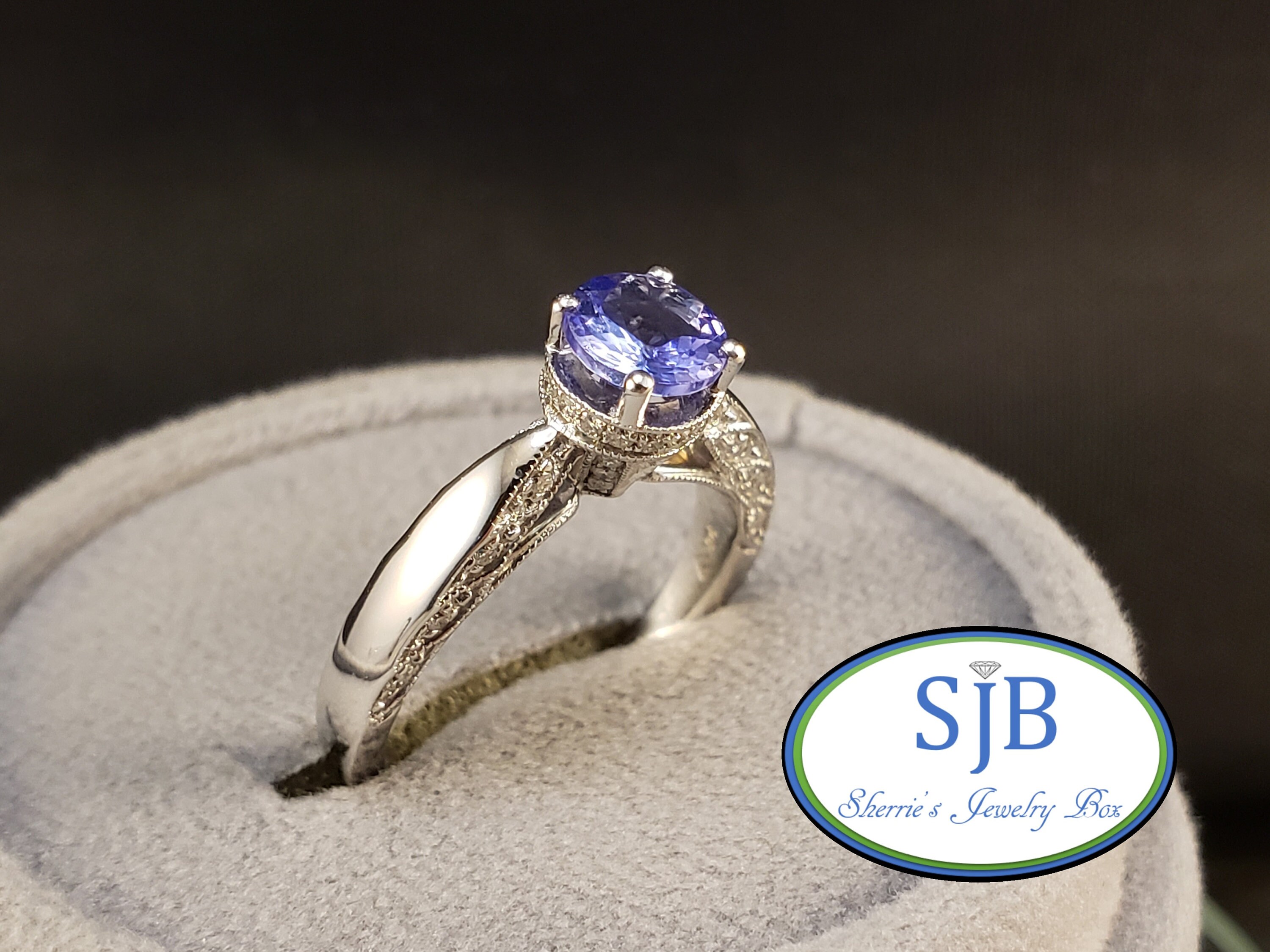 Tanzanite Rings 10k Tanzanite Diamond Ring 10k White Gold