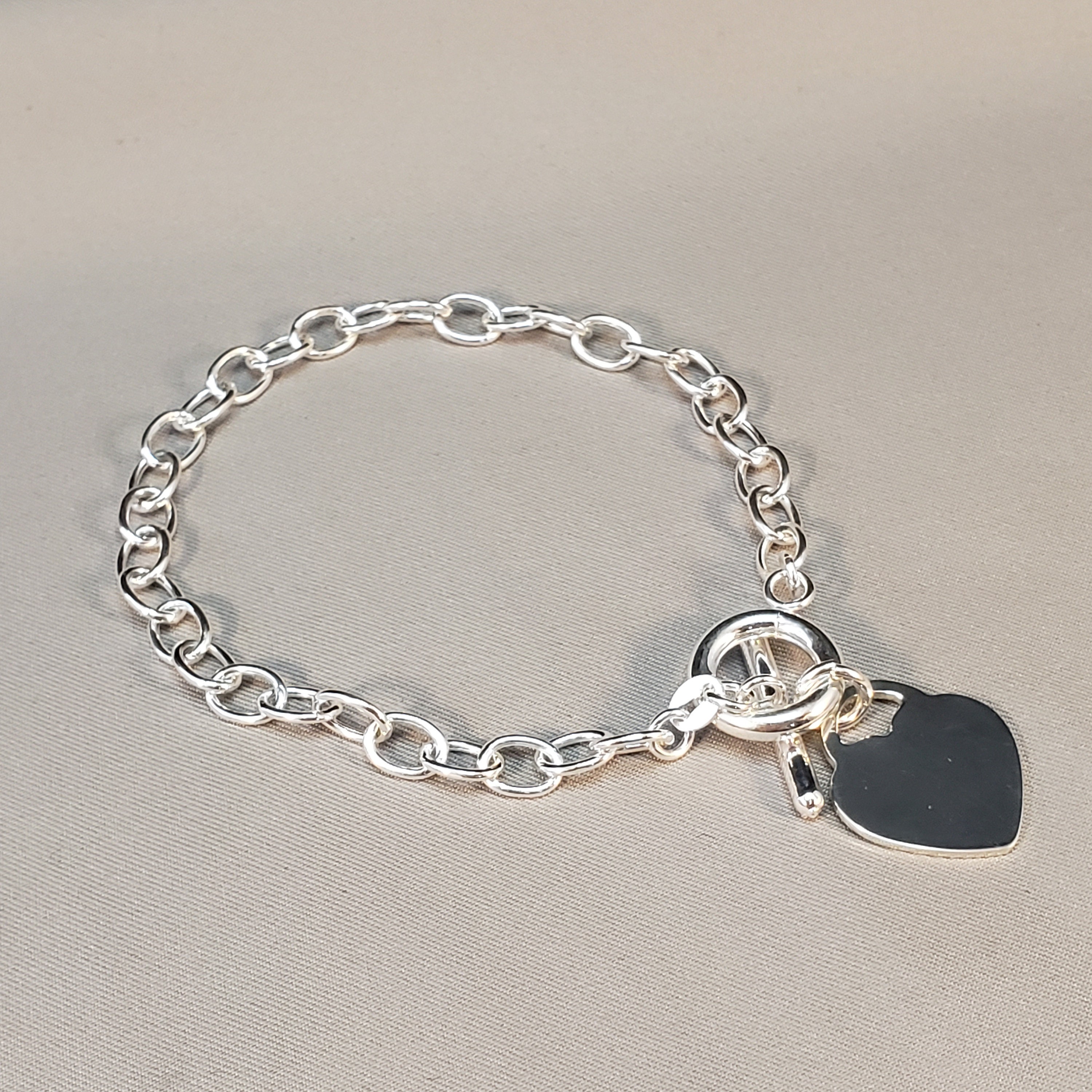 Sterling Silver Bracelets, 925 Silver Charm Bracelet With Sterling Silver Bracelets, 925 Silver Charm Bracelet With