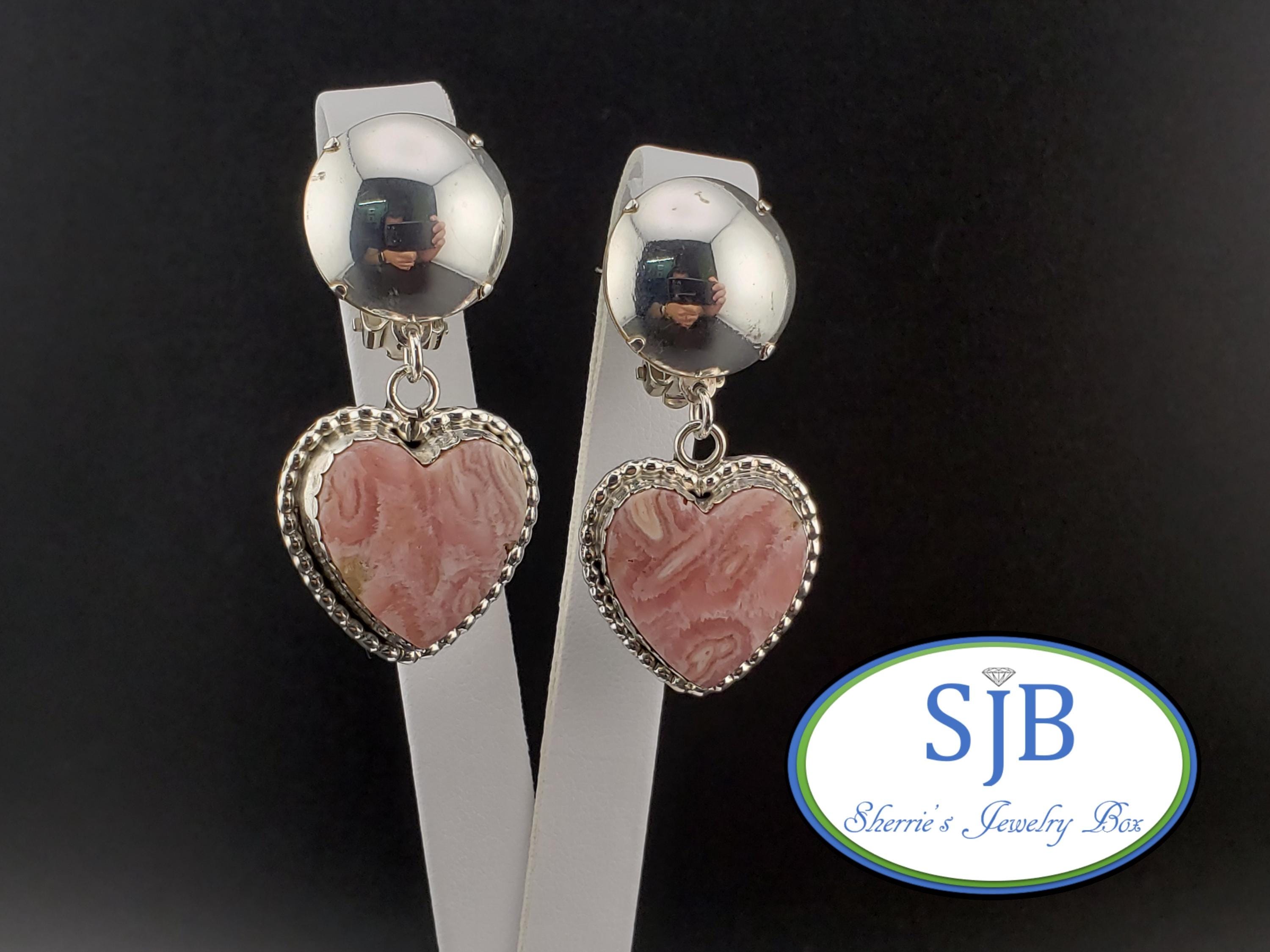 Vintage Designer Earrings, J. Slifka 925 Sterling Silver