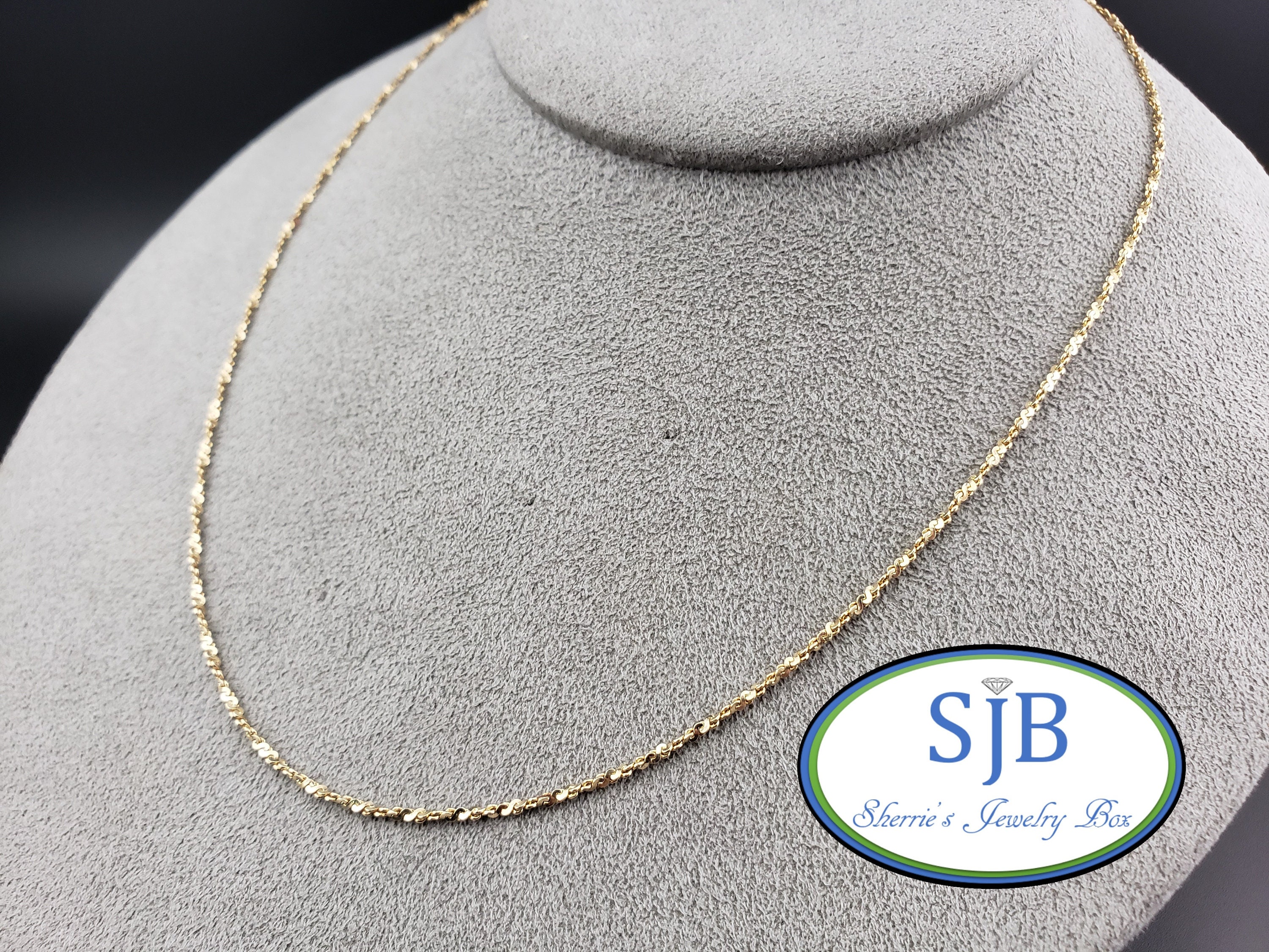 14k Chains, Vintage 14k Yellow Gold Chains, Vintage 14k Yellow Gold Twisted Serpentine Link Chain, 16 Chains, Layering Necklaces, C3369 - Etsy 14k Chains, Vintage 14k Yellow Gold Chains, Vintage 14k Yellow Gold Twisted Serpentine Link Chain, 16 Chains, Layering Necklaces, C3369 - Etsy
