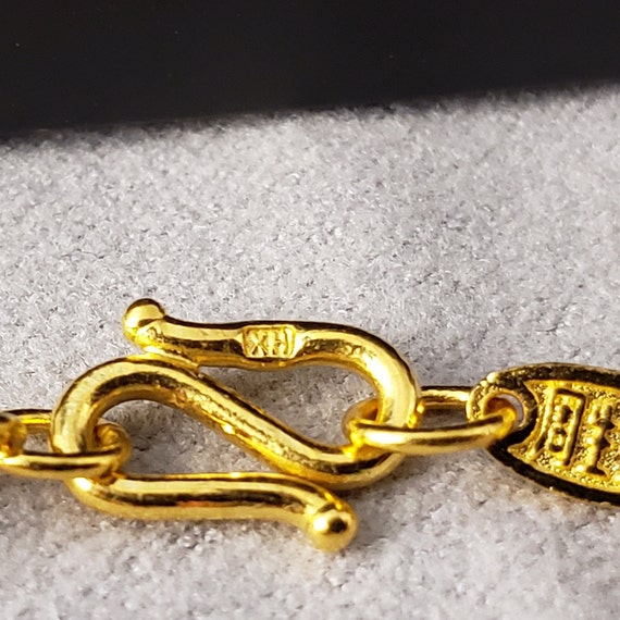 Bracelets, 21k Yellow Gold Bracelet, Vintage 21k … - image 7