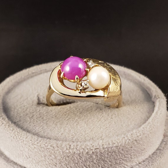 Ruby Rings, Vintage Ruby Star Sapphire Rings, Vintage… - Gem