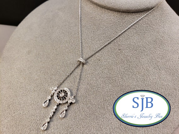 Diamond y necklace sale